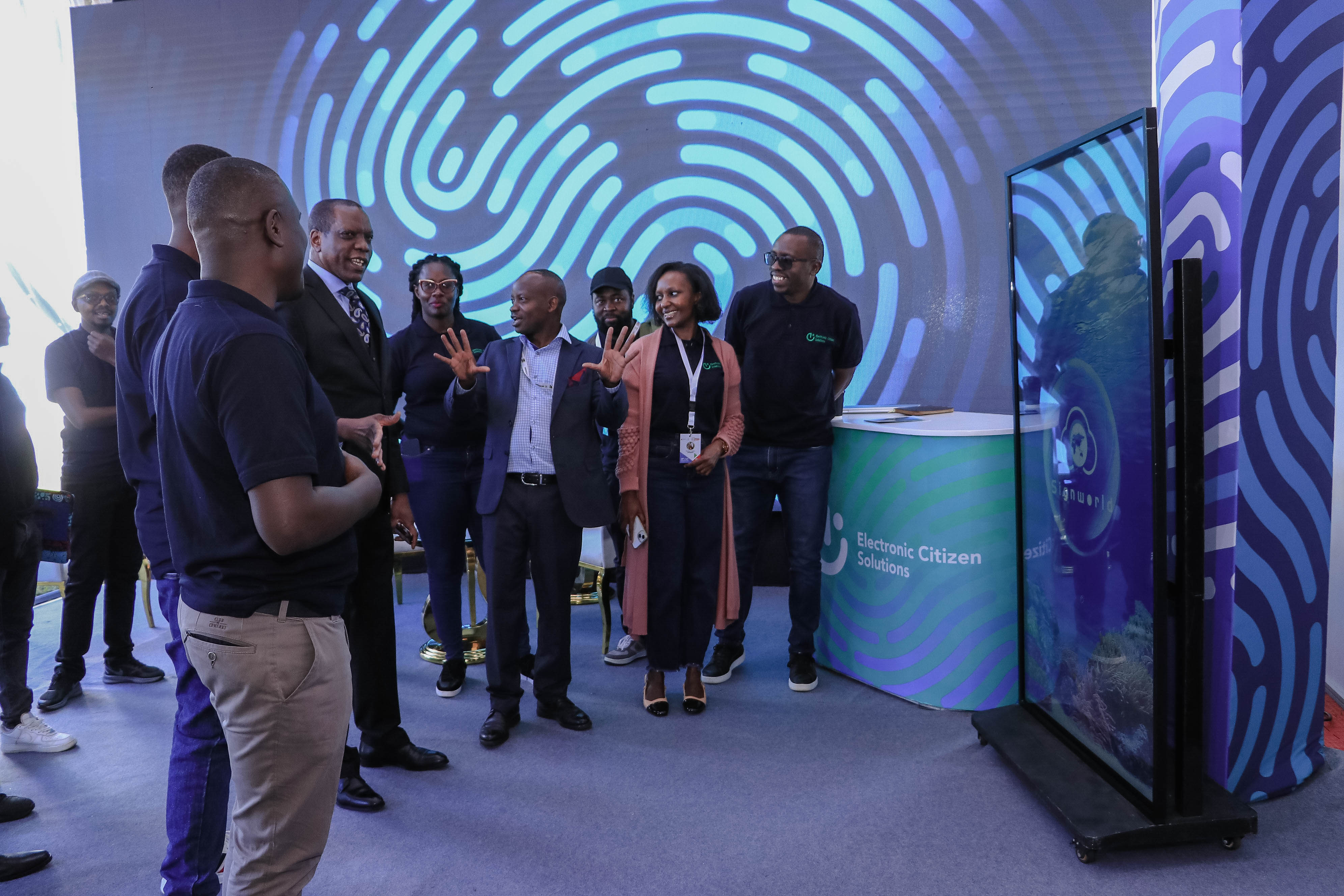Electronic Citizen Solutions Booth presentation